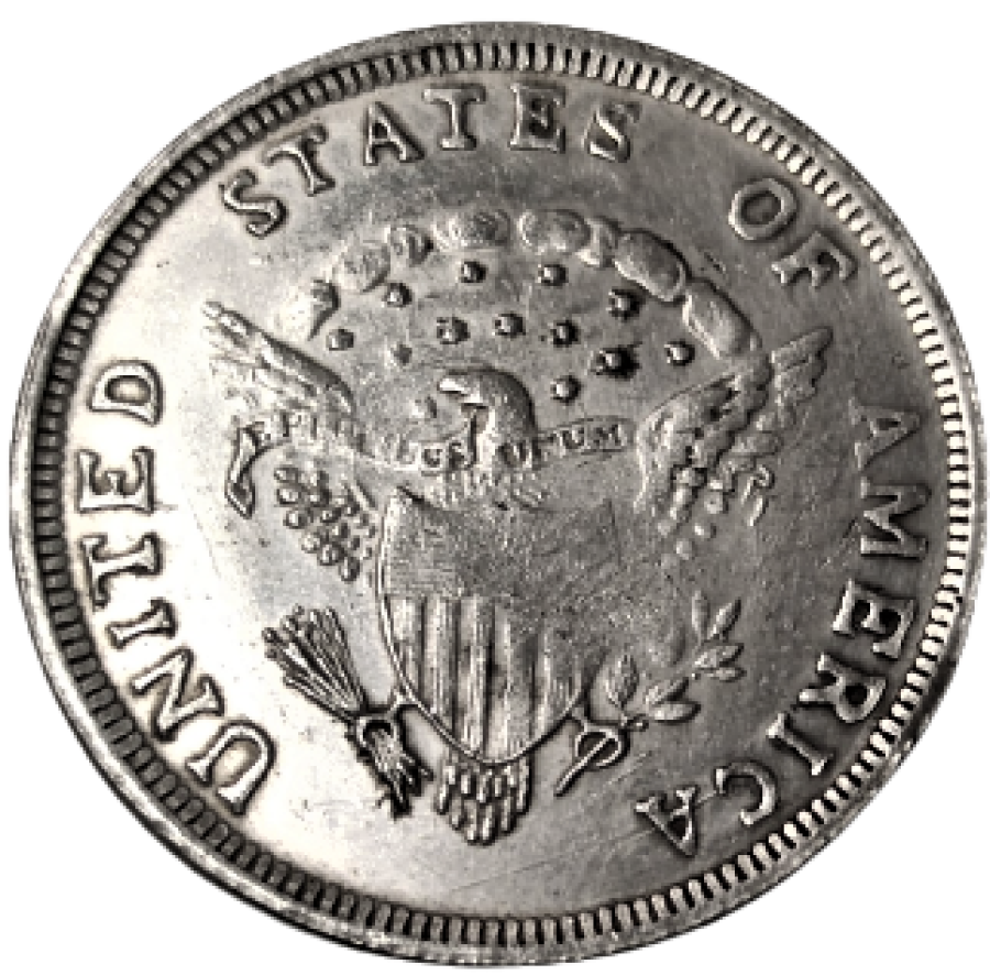 thumbLİBERTY 1804 UNİTED STATES OF AMERICA SİLVER ONE DOLLAR GÜMÜŞ 1 AMERİKAN DOLARI ( Replikadır )